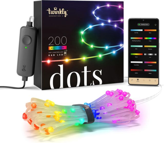 TW DOTS LED Strng 33F 200CtRGB