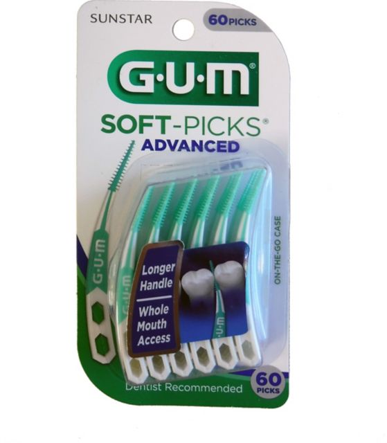 GUM SOFT PICKS ADVANCED 60CT