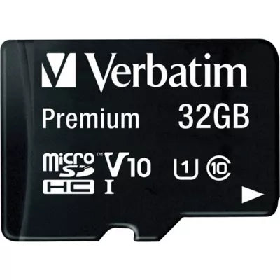 VERBATIM 32GB MICRO SDXC W/ADP - New (SKU: 25859379)