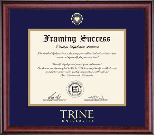 Trine University 8'' x 10'' Classic Diploma Frame