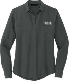 Trine University Women's Long Sleeve Camp Shirt