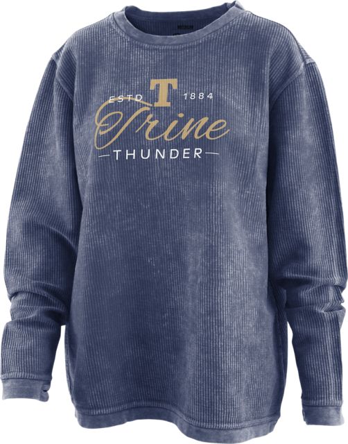 Trine University Thunder Women's Corduroy Crewneck Sweatshirt
