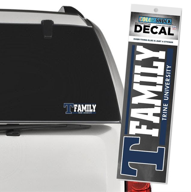Trine University Family Decal
