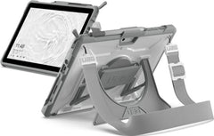 UAG Plasma Healthcare Series Surface Go 2 Case w/ Hand Strap & Shoulder Strap - White/Grey