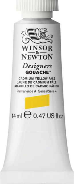 Designer Gouache 14mL Cadmium Yellow Pale