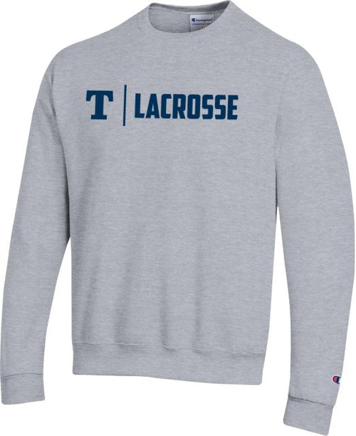 Trine Champion Granite Heather Fleece Crew Lacrosse - ONLINE ONLY