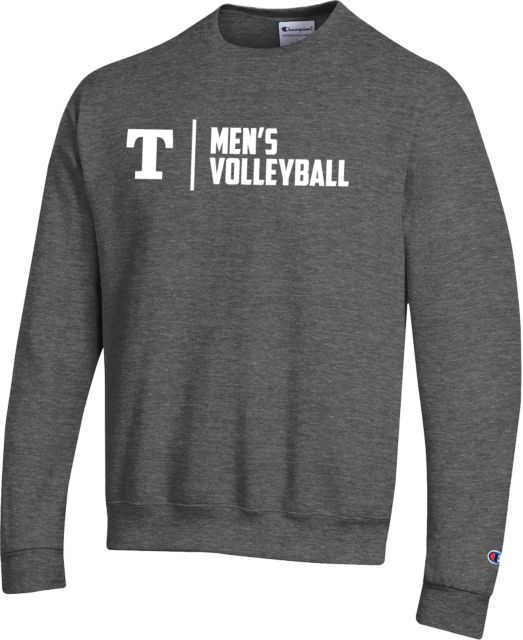 Trine Champion Granite Heather Fleece Crew Mens Volleyball - ONLINE ONLY