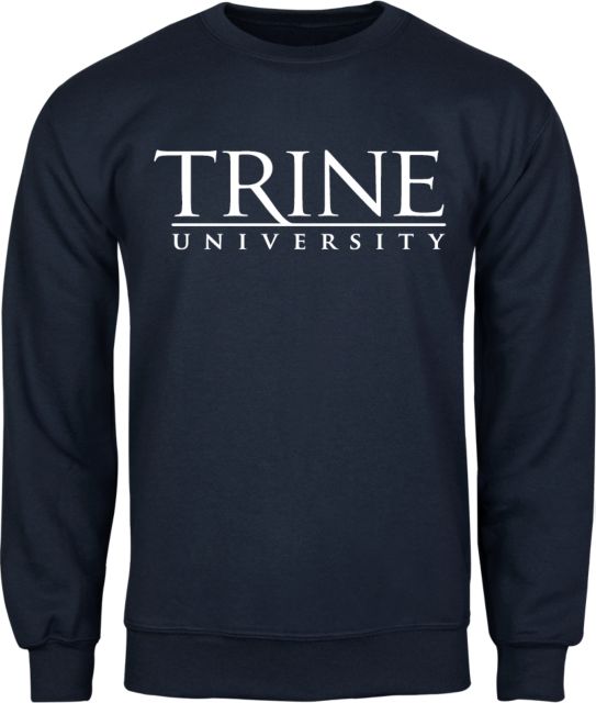 Trine Fleece Crew Trine Primary Wordmark - ONLINE ONLY
