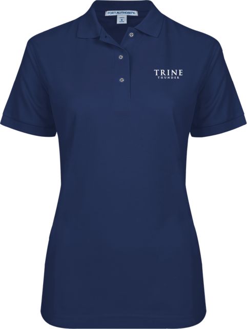 Trine Ladies Easycare Pique Polo Trine Thunder - ONLINE ONLY