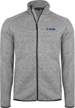 Trine Sweater Fleece Heather Jacket Softball - ONLINE ONLY