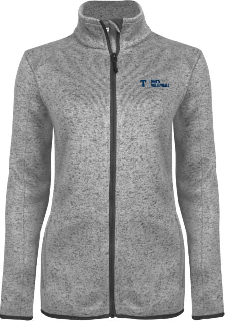 Trine Heather Ladies Fleece Jacket Mens Volleyball - ONLINE ONLY