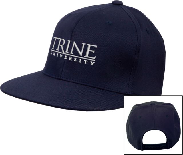Trine Flat Bill Snapback Hat Trine Primary Wordmark - ONLINE ONLY