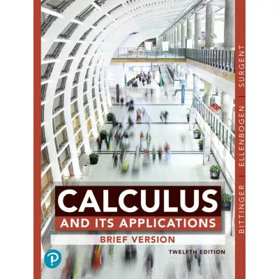MyLab Math with Pearson eText Access Code (18 Weeks) for Calculus and Its Applications, Brief Version