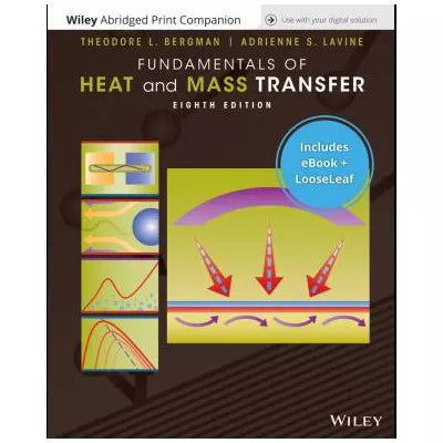 Fundamentals of Heat and Mass Transfer