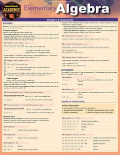 ELEMENTARY ALGEBRA